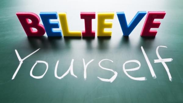 Free believe yourself hd inspirational wallpaper download