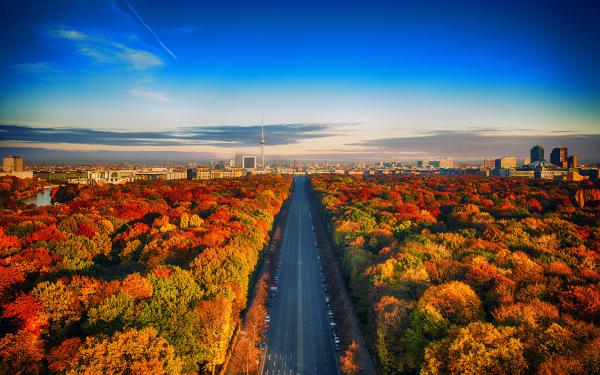 Free berlin autumn 5k wallpaper download