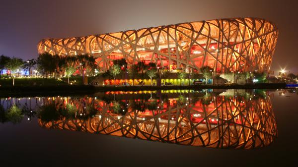 Free birds nest stadium beijing china wallpaper download