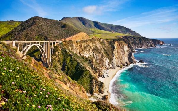 Free bixby bridge in big sur california wallpaper download