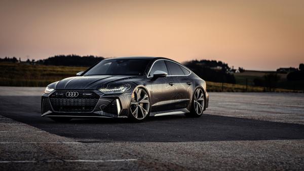 Free black box richter audi rs 7 sportback 2020 4k 5k hd cars wallpaper download