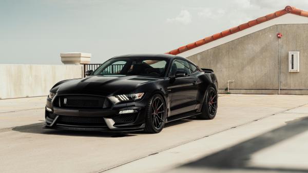 Free black ford mustang 5k wallpaper download