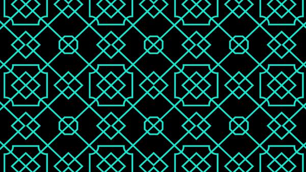 Free black green pattern shapes hd abstract wallpaper download