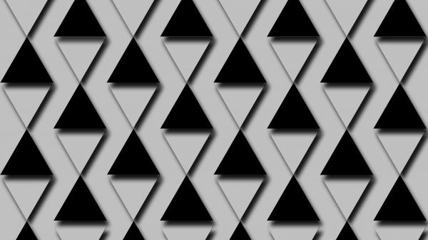 Free black triangle 4k hd abstract wallpaper download