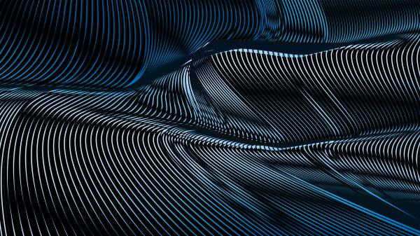 Free blue and black lines 4k 5k hd abstract wallpaper download