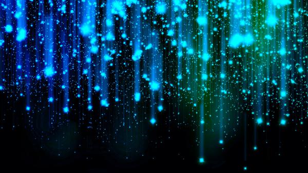 Free blue and green star light 4k hd abstract wallpaper download