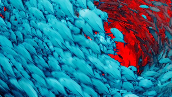 Free blue and red texture 4k hd abstract wallpaper download