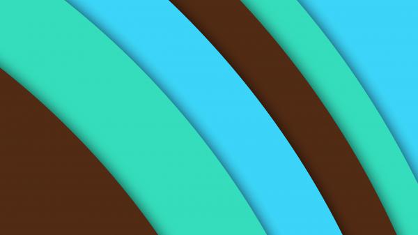 Free blue brown and green stripes hd abstract wallpaper download