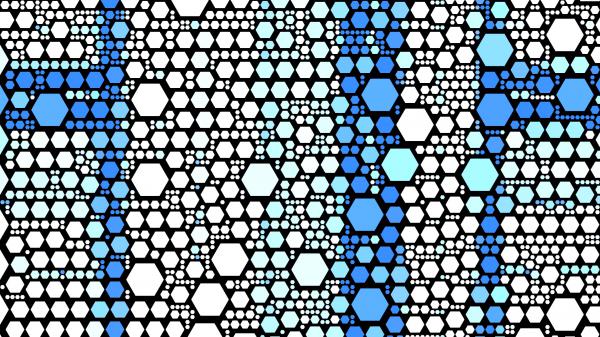 Free blue colors geometry shapes white hd abstract wallpaper download