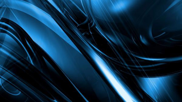 Free blue curtain flow hd abstract wallpaper download