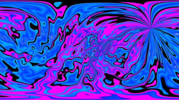 Free blue digital art pink wave hd abstract wallpaper download