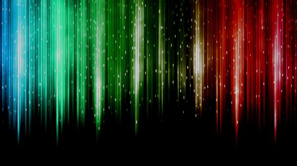 Free blue green and red falling star hd abstract wallpaper download