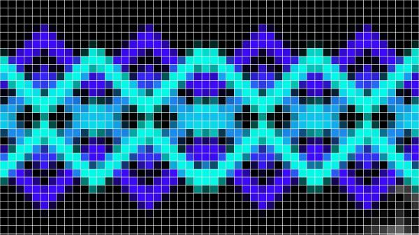 Free blue grid hd abstract wallpaper download