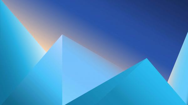 Free blue minimalist 4k 8k hd abstract wallpaper download