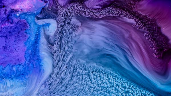 Free blue purple ungenerated current 4k hd abstract wallpaper download