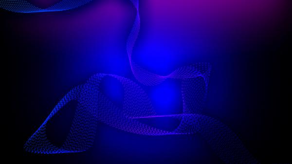 Free blue ribbon 4k hd abstract wallpaper download