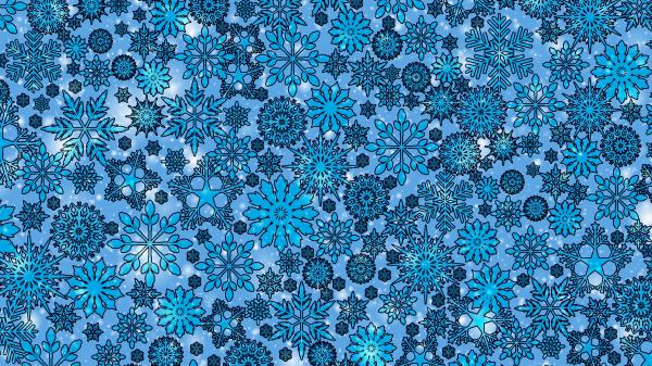 Free blue snowflake 4k 5k hd abstract wallpaper download