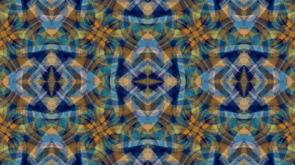 Free blue yellow colors symmetry hd abstract wallpaper download