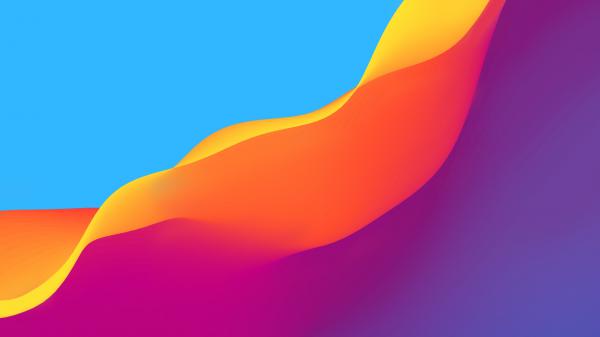 Free blue yellow orange purple colors hd abstract wallpaper download