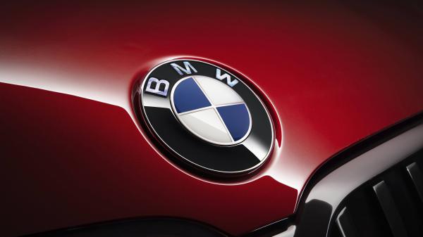 Free bmw 7 series logo 5k wallpaper download