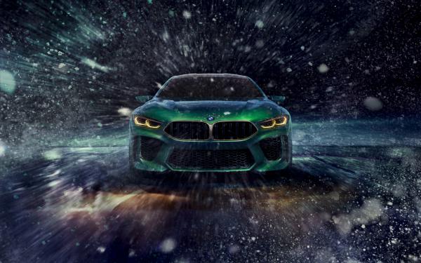 Free bmw concept m8 gran coupe geneva motor show 2018 4k 2 wallpaper download