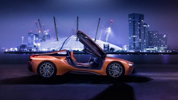 Free bmw i8 roadster 2018 4k 2 wallpaper download