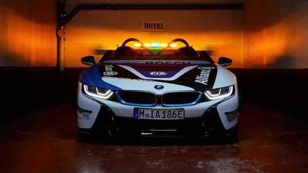 Free bmw i8 roadster formula e safety car 2019 4k wallpaper download