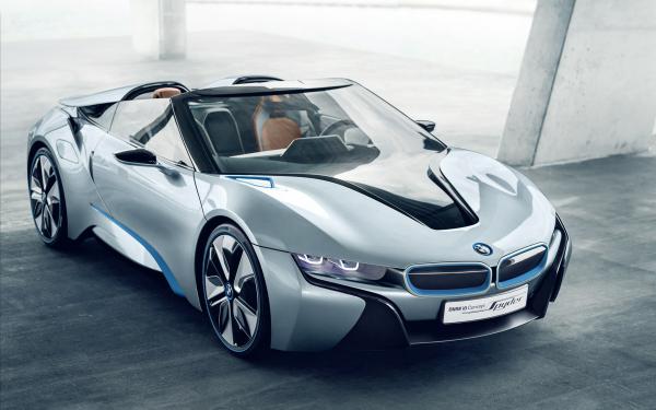 Free bmw i8 spyder concept car wallpaper download