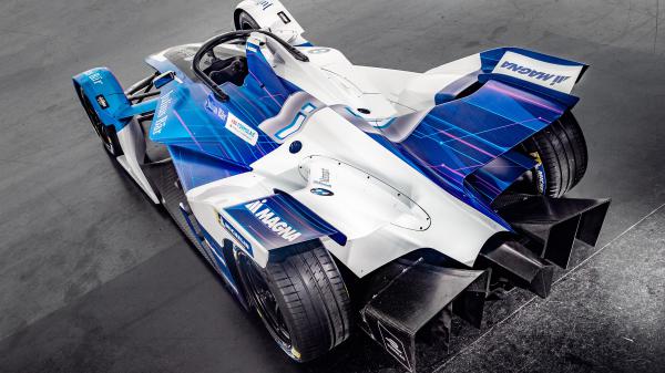 Free bmw ife18 formula e electric race car 4k wallpaper download