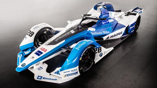 Free bmw ife18 formula e racer 4k wallpaper download