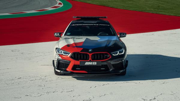 Free bmw m8 competition gran coupe motogp safety car 2020 4k 5k hd cars wallpaper download