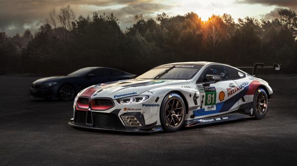 Free bmw m8 gte 2018 4k wallpaper download