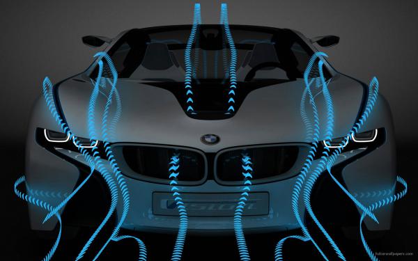 Free bmw vision efficient dynamics concept 8 wallpaper download