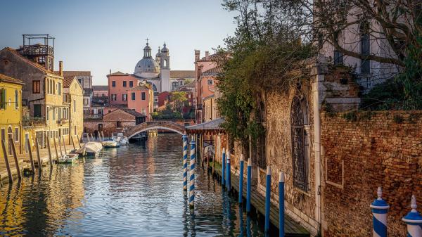 Free bridge canal city italy venice hd travel wallpaper download