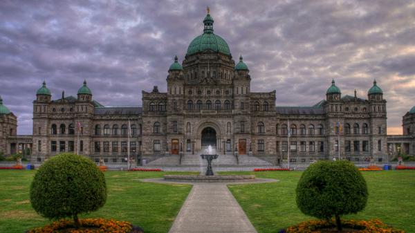 Free british columbia parliament palace in canada hd travel wallpaper download