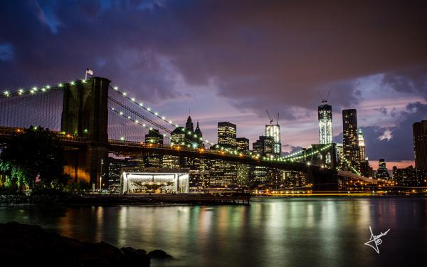 Free brooklyn bridge manhattan wallpaper download