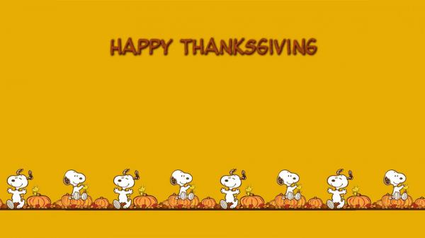 Free brown happy thanksgiving word in yellow background hd thanksgiving wallpaper download