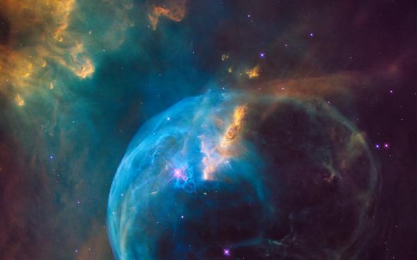 Free bubble nebula 4k 8k wallpaper download