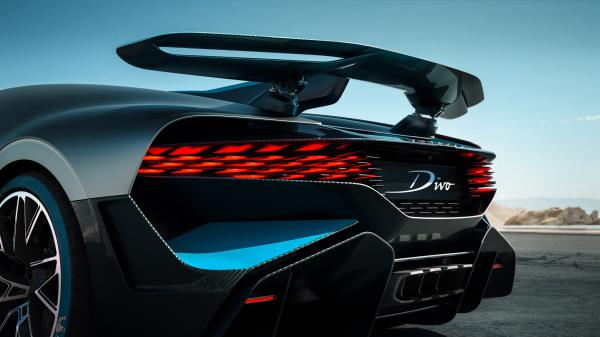 Free bugatti divo rear 4k wallpaper download