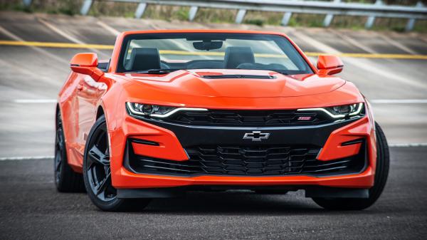 Free chevrolet camaro ss convertible 2018 4k wallpaper download