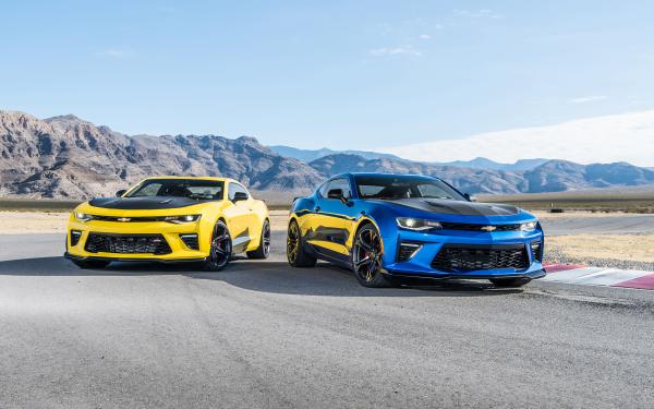 Free chevrolet camaro ss pair wallpaper download