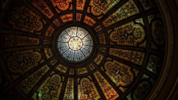 Free chicago cultural center dome wallpaper download