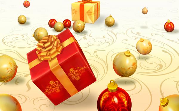 Free christmas gifts wallpaper download