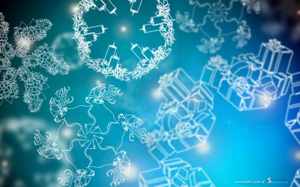 Free christmas snowflakes wallpaper download