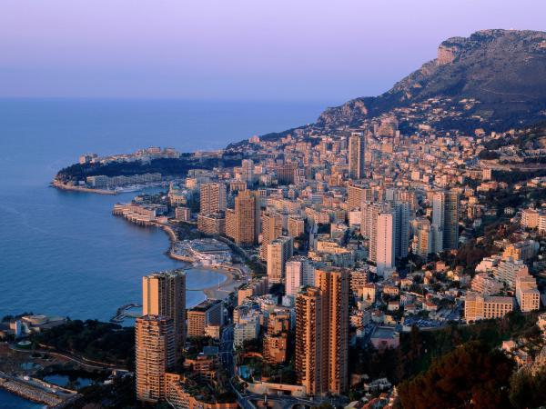 Free city monaco wallpaper download