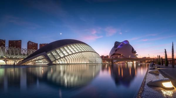 Free city of arts and sciences spain valencia hd travel wallpaper download