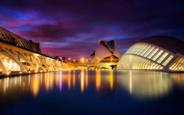 Free city of arts and sciences valencia spain wallpaper download