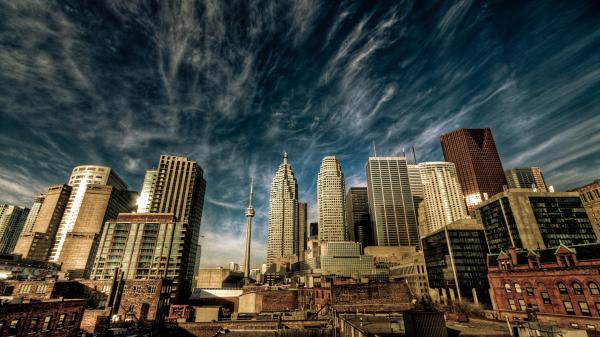 Free city toronto canada 4k hd wallpaper download