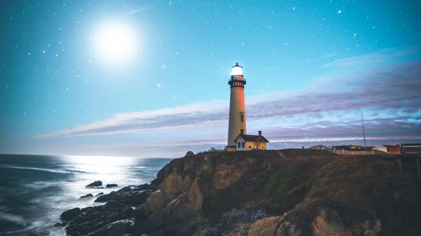 Free coast lighthouse 4k wallpaper download