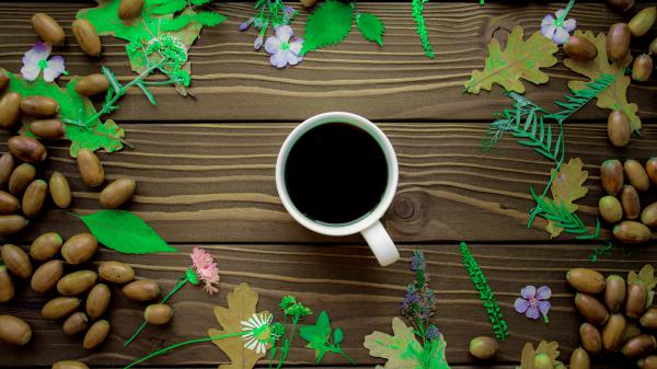 Free coffee mug 5k wallpaper download